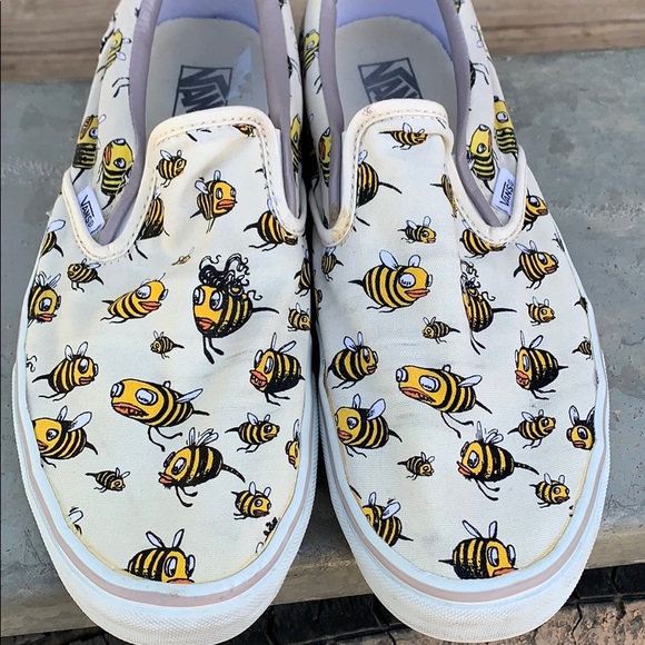 vans bee shoes
